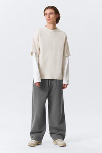 Weekday Double Layered Cotton T-shirt