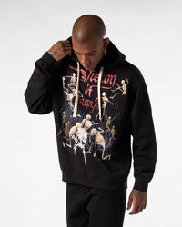 Vision of Super Black Skull Hoodie