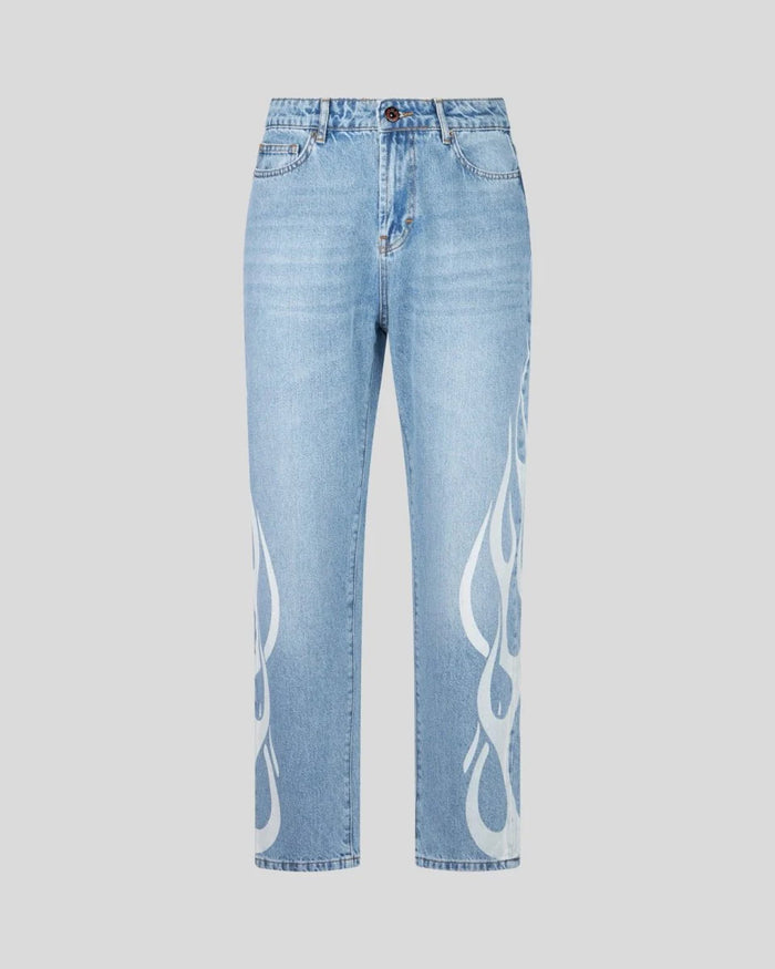 Vision of Super Blue Jeans White Flame