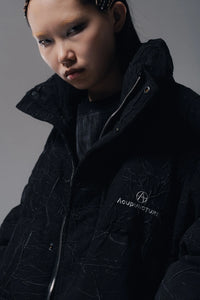 Acupuncture Branch Black Puffer