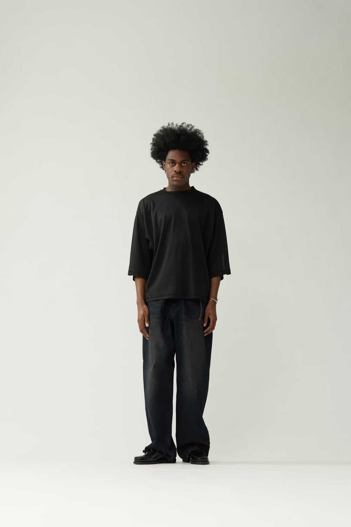 New Amsterdam Mesh Jersey Black