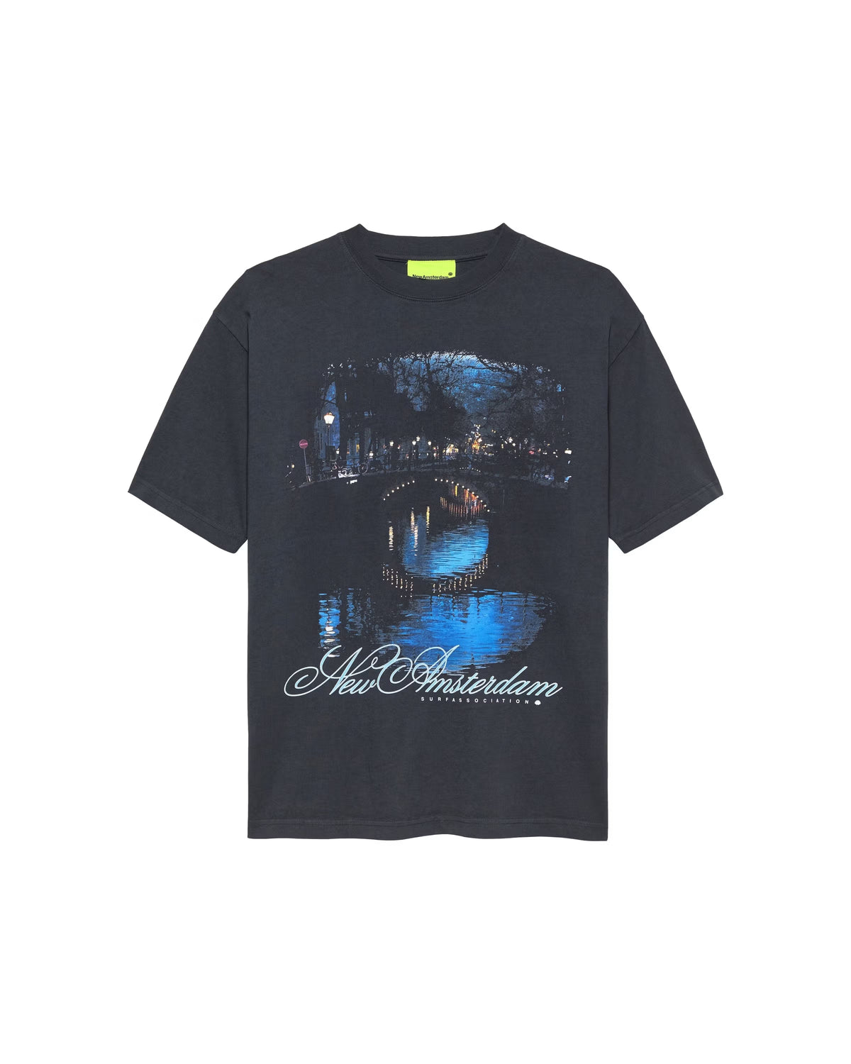 New Amsterdam City Of Water Tee Caviar