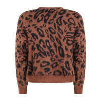 Marsem Cardigan Animalier Mohair