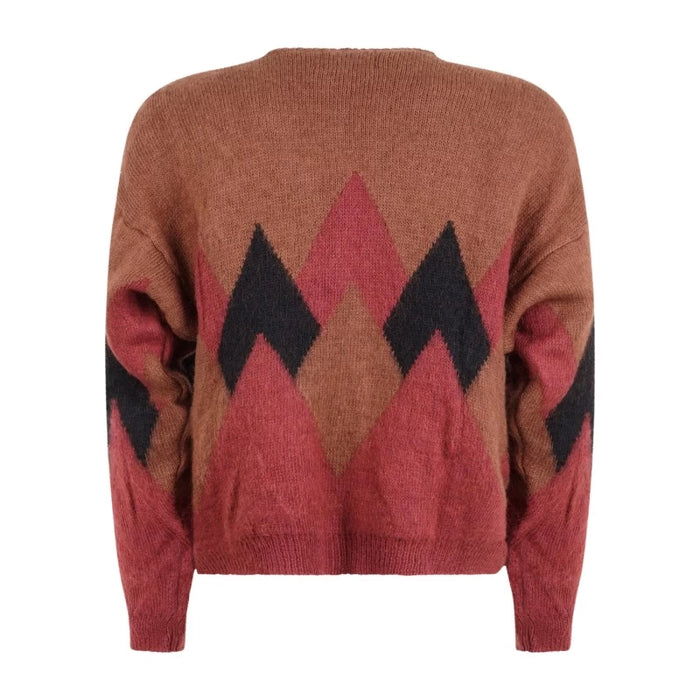 Marsem Cardigan Geometrico Mohair