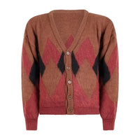 Marsem Cardigan Geometrico Mohair