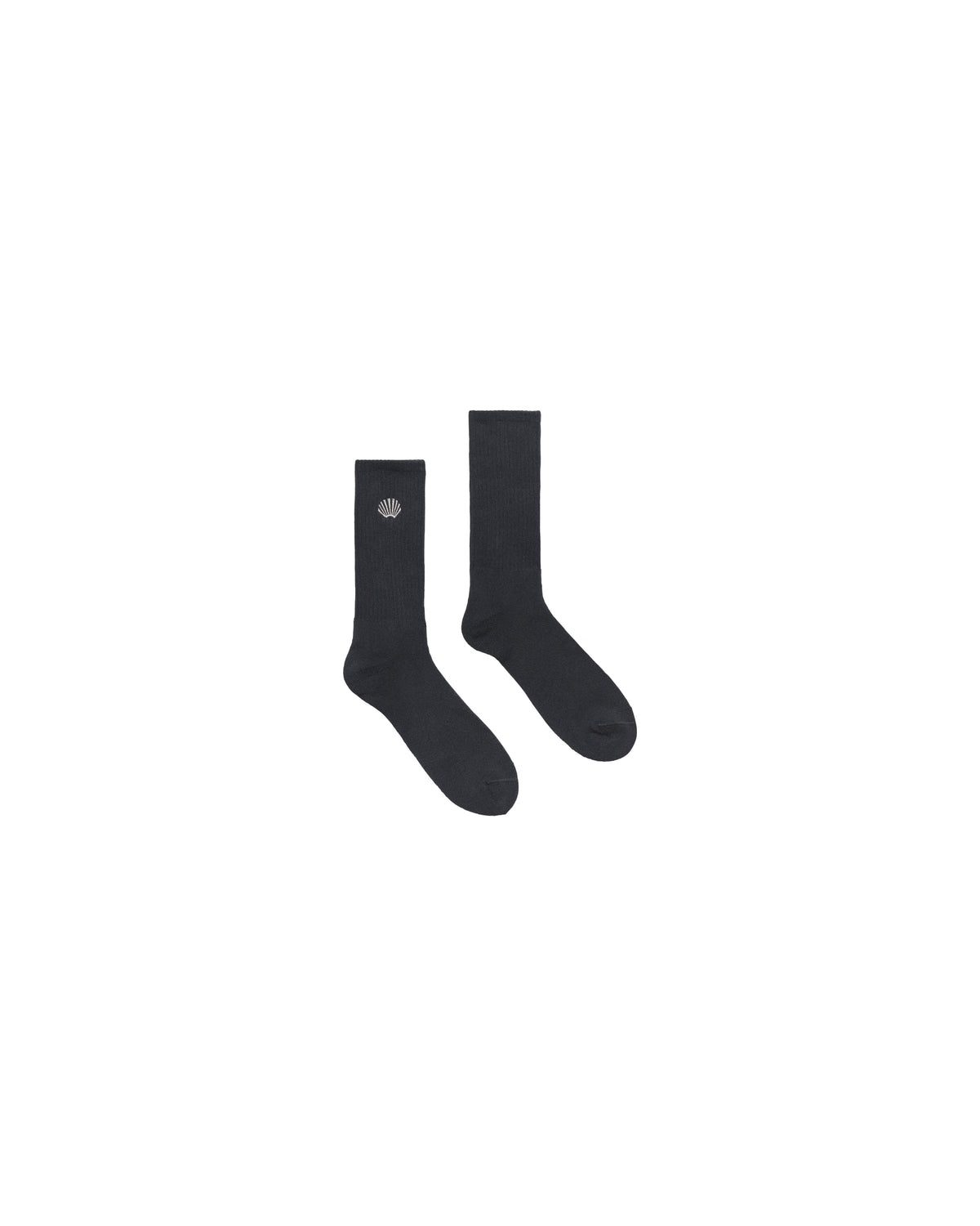 New Amsterdam Embroidered Socks Black