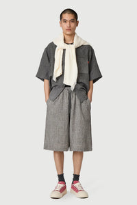 Acupuncture Cracked Shirt S/S Marble Sand