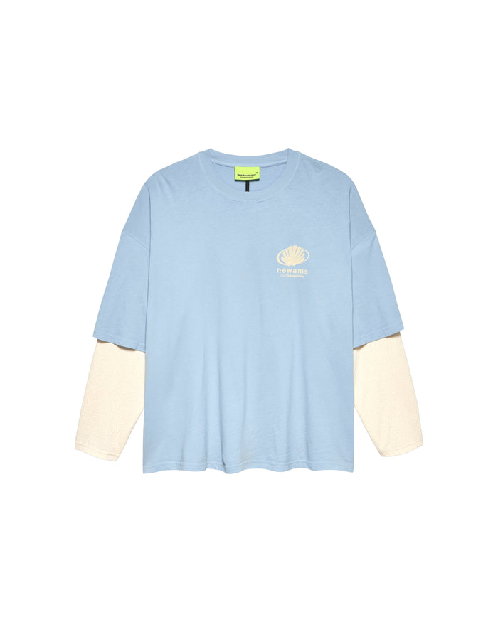 New Amsterdam Corporate Logo Longsleeve Baby Blue