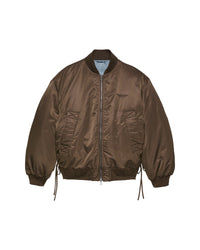 New Amsterdam Reversible Bomber Jacket  Army Green Orange