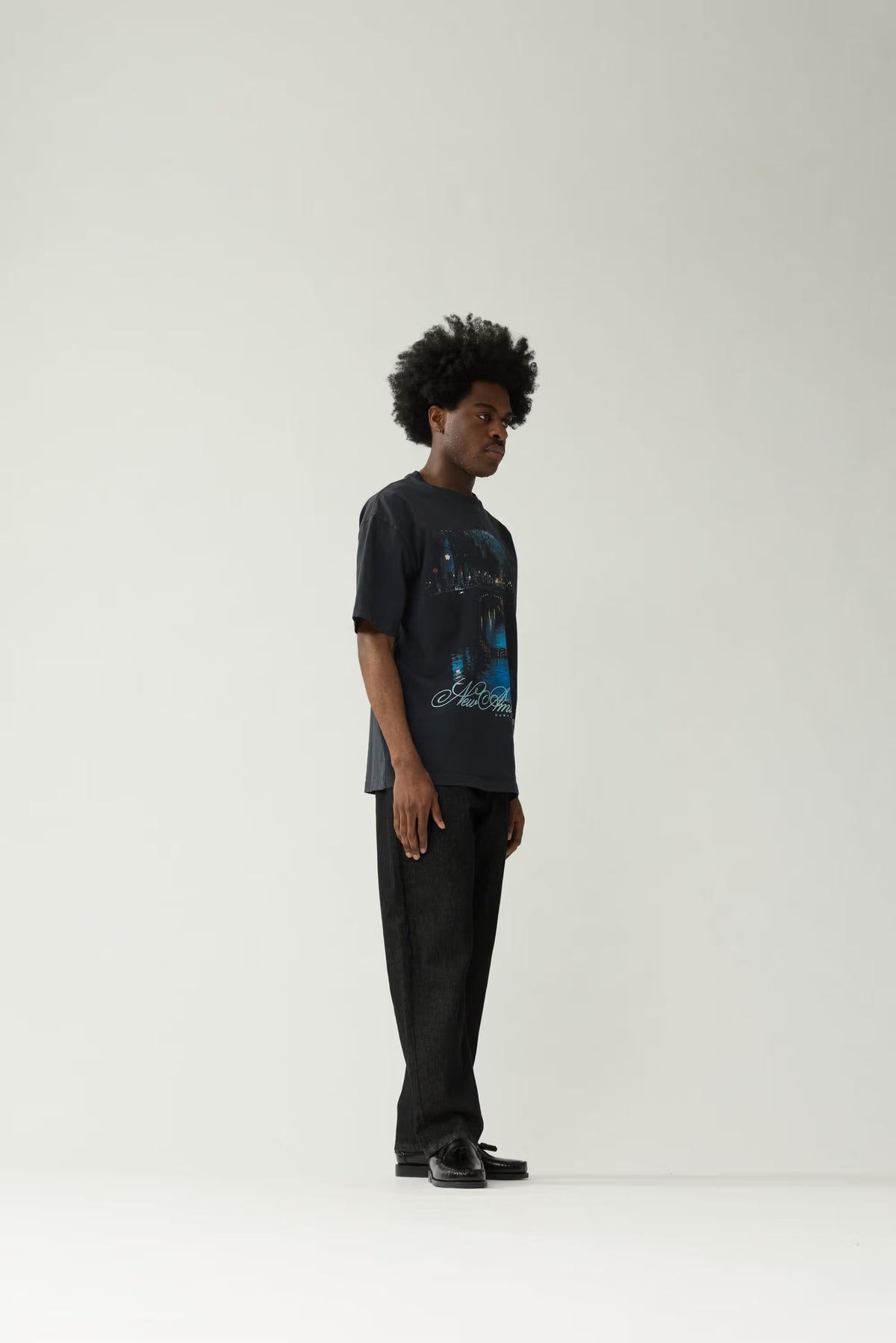 New Amsterdam City Of Water Tee Caviar