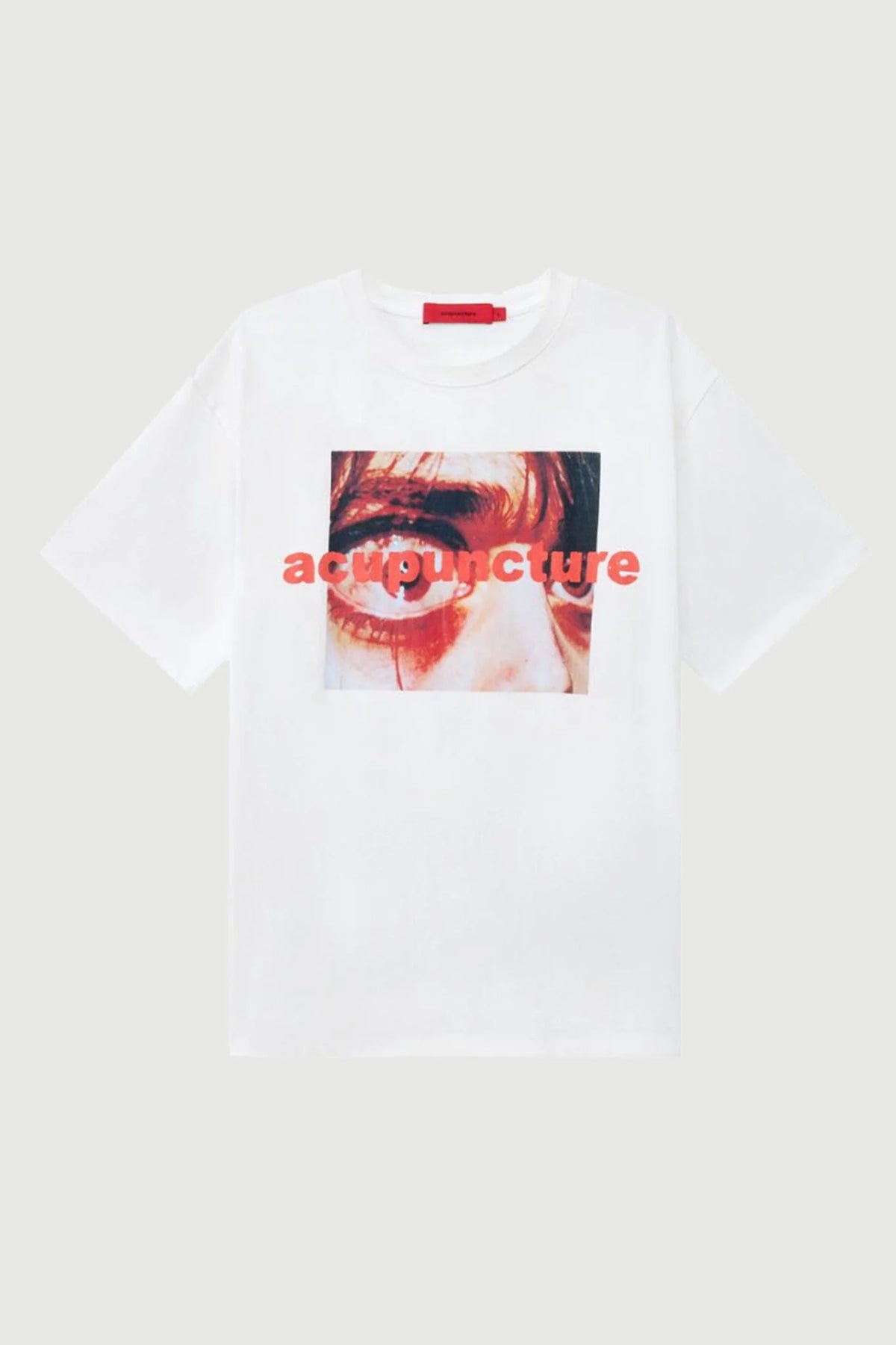 Acupuncture Eye Cry T-shirt Egg White
