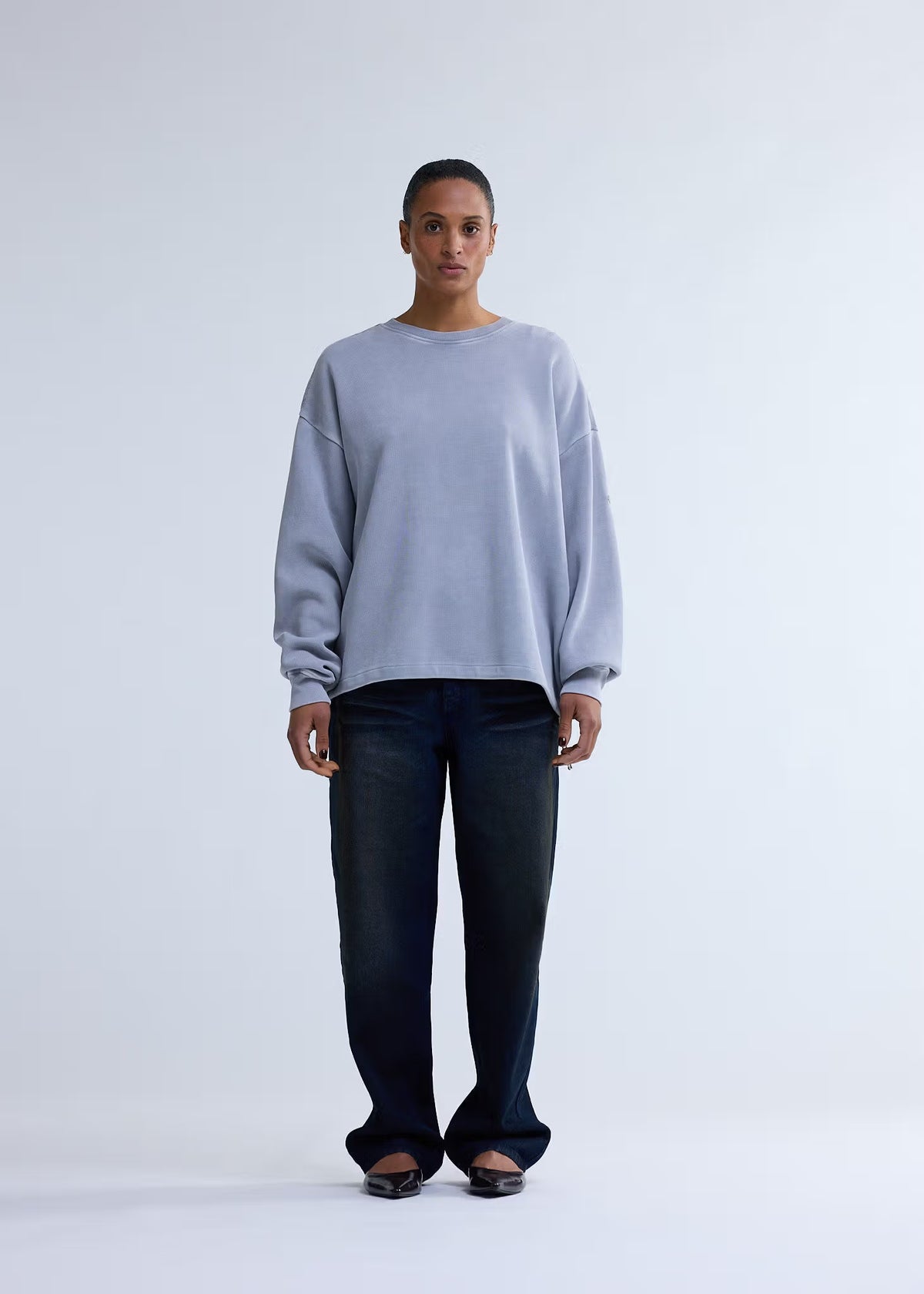New Amsterdam Plate Sweat Washed Grey