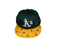 New Era 1/1 Custom 9FIFTY Oakland Athletics MLB Essential Green