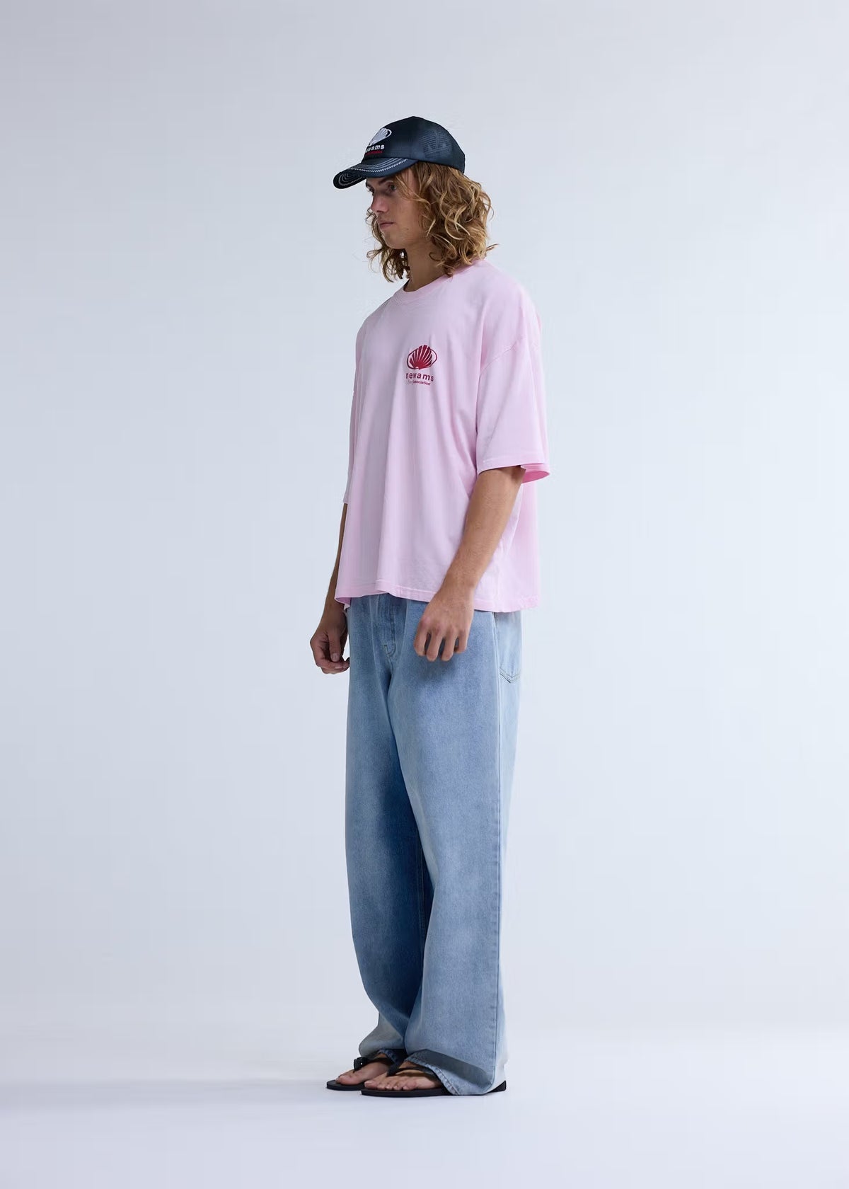 New Amsterdam Corporate Logo Tee Pink