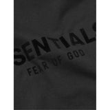 Fear of God Essentials Black Stretch Limo Hoodie