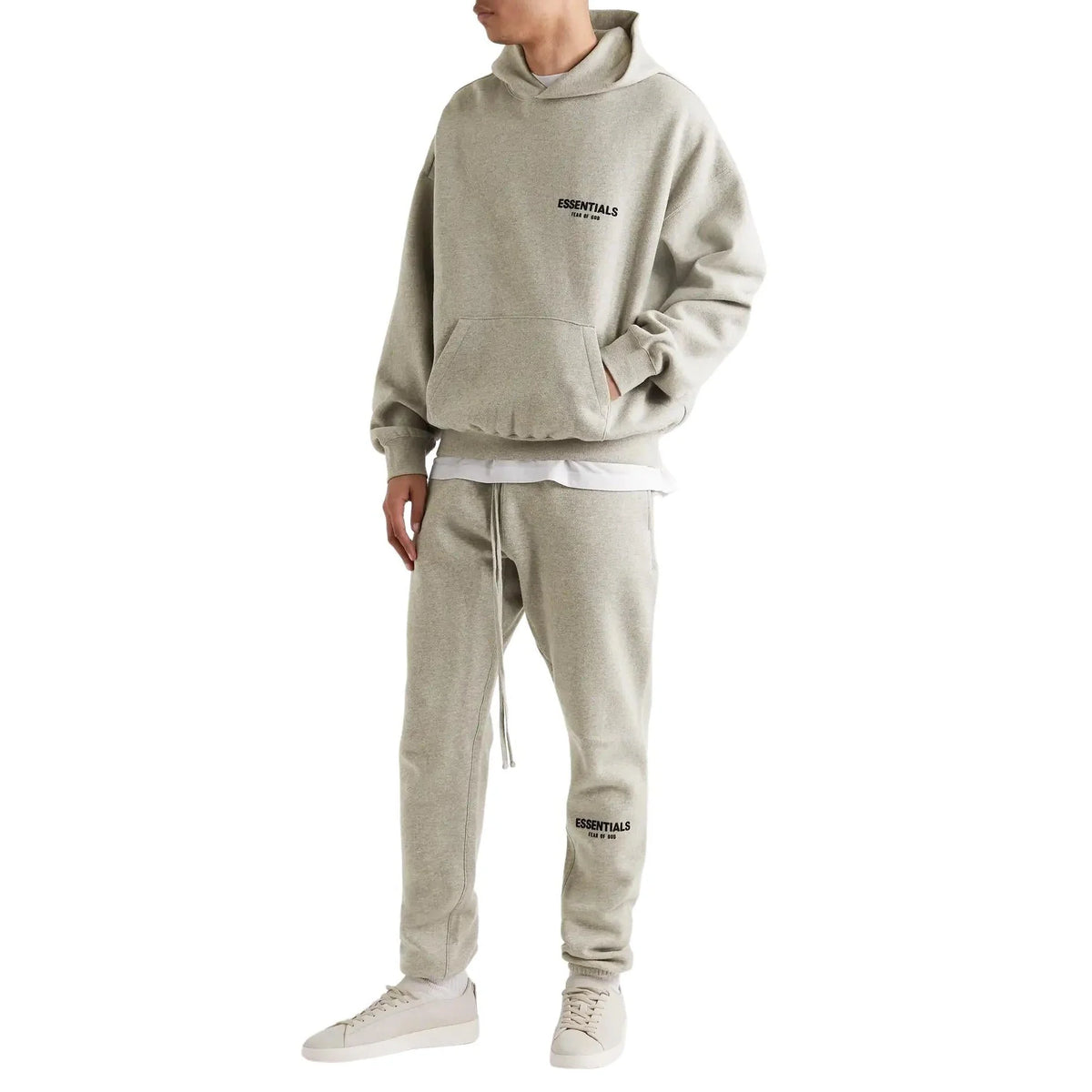 Fear of God Essentials Oatmeal Hoodie