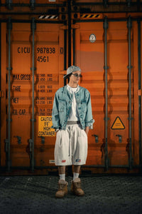 Hoodie Boxy Fit Red 