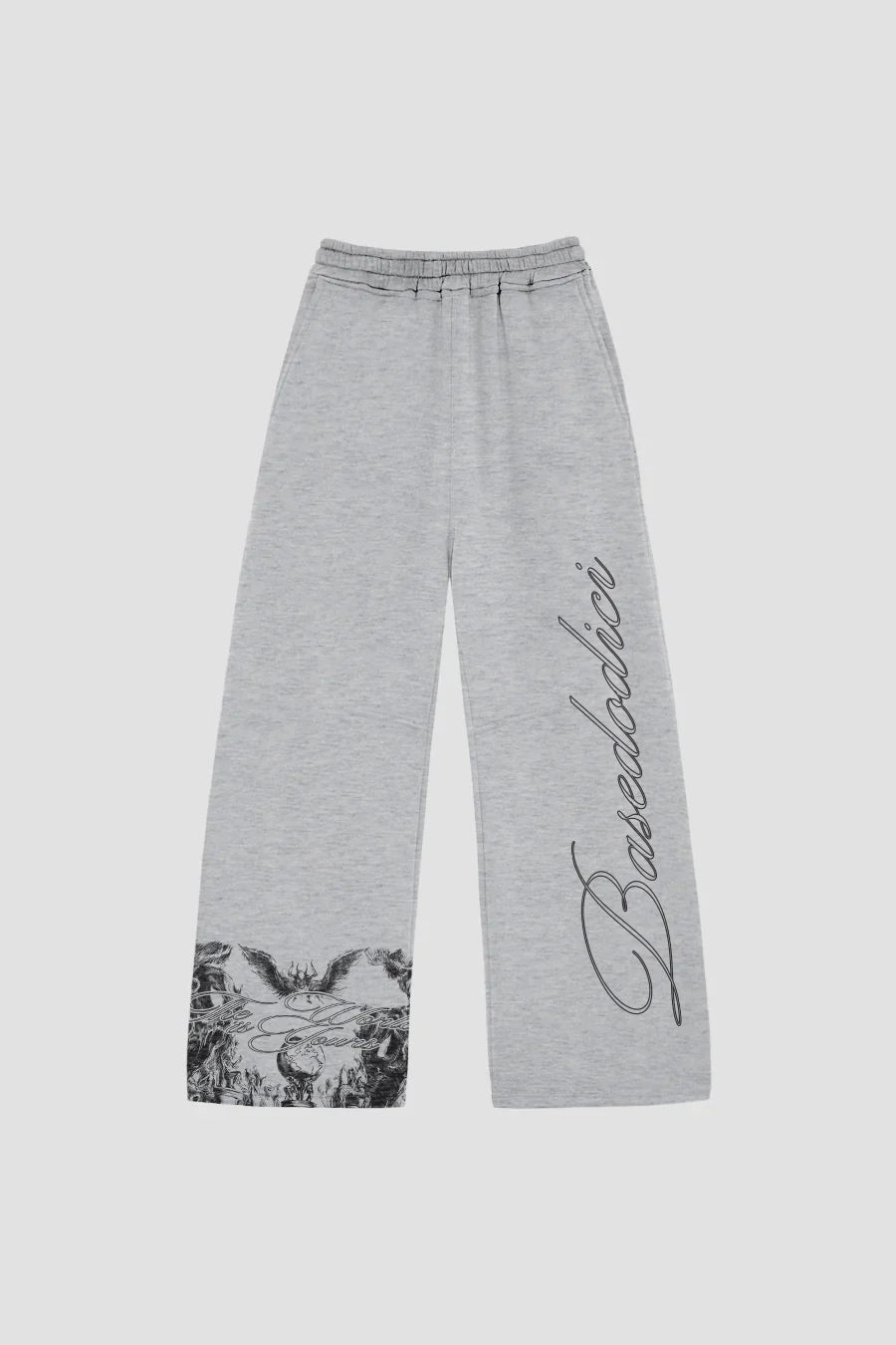Basedodici "WORLD TOUR" Al Pacino Sweatpant Ash Grey