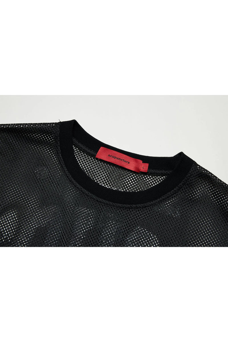 Acupuncture Game Jersey Washed Black
