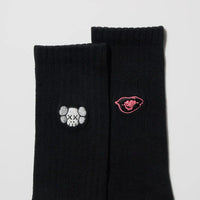 KAWS Warhol UT Socks Black