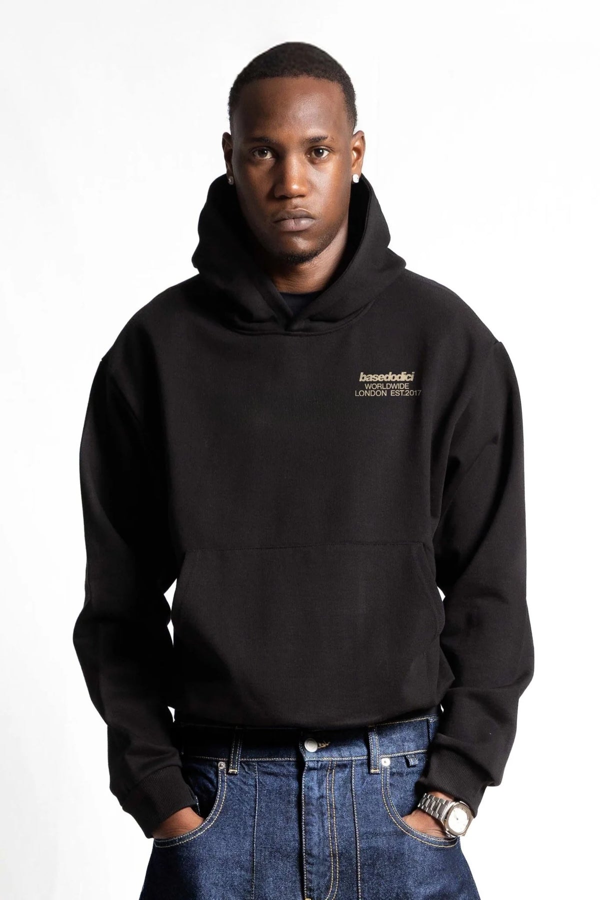 Hoodie Rudeboy LDN Black