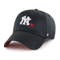 '47 Cap Satin Clean Up NY Yankees Black