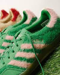 Adidas Gazelle Indoor Green Glow Pink