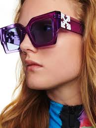 Off-White Sunglasses Catalina Crystal Purple