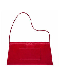 Jacquemus Le Bambino Long Shoulder Leopard Red