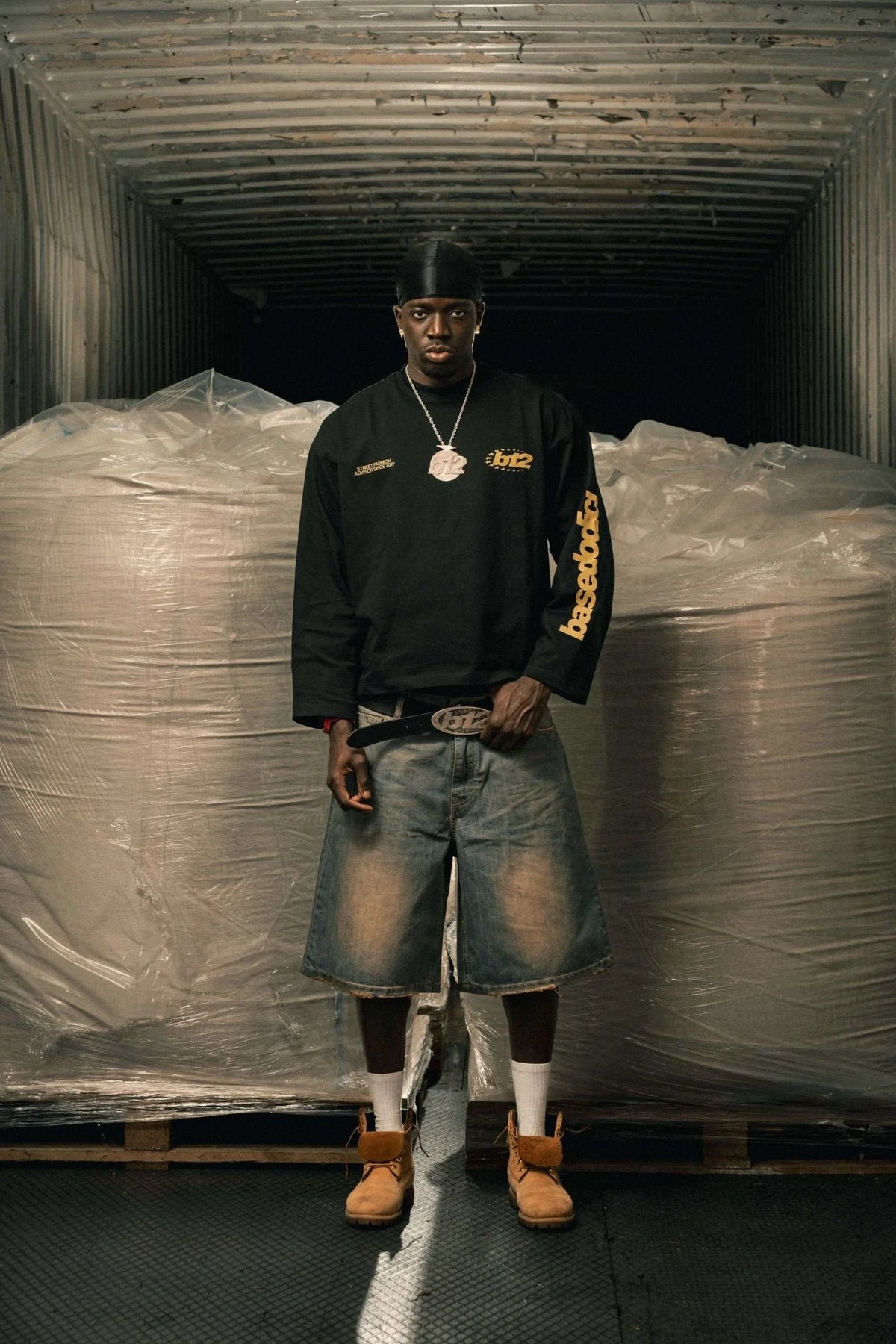 Hoodie Boxy Fit Red 