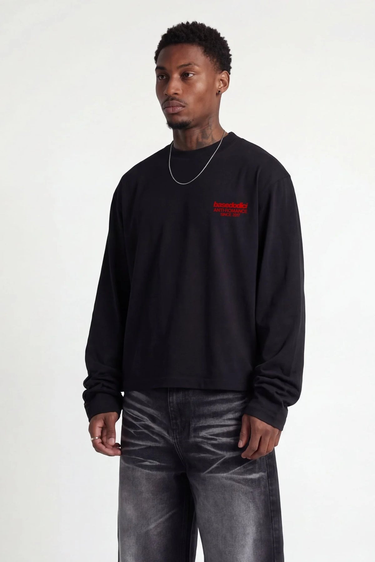 Hoodie Boxy Fit Red 
