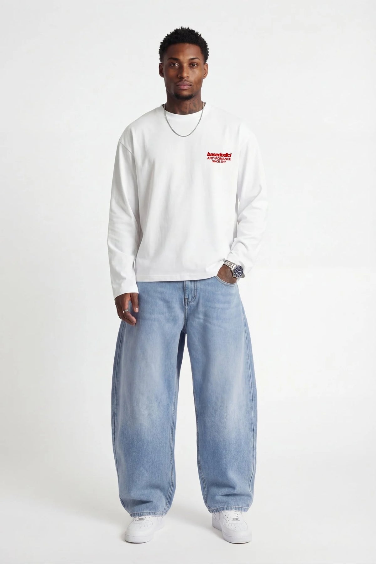 Social Media Killed Longsleeve White