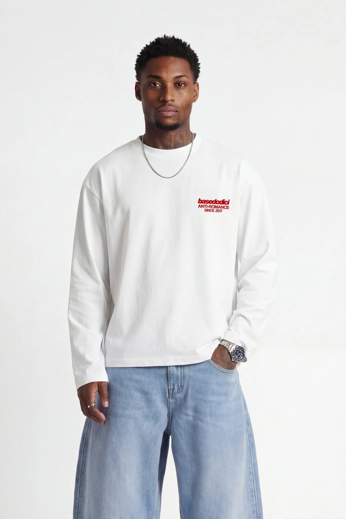 Social Media Killed Longsleeve White