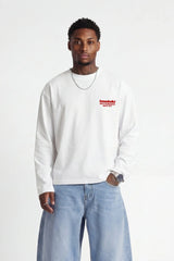Hoodie Boxy Fit Red 