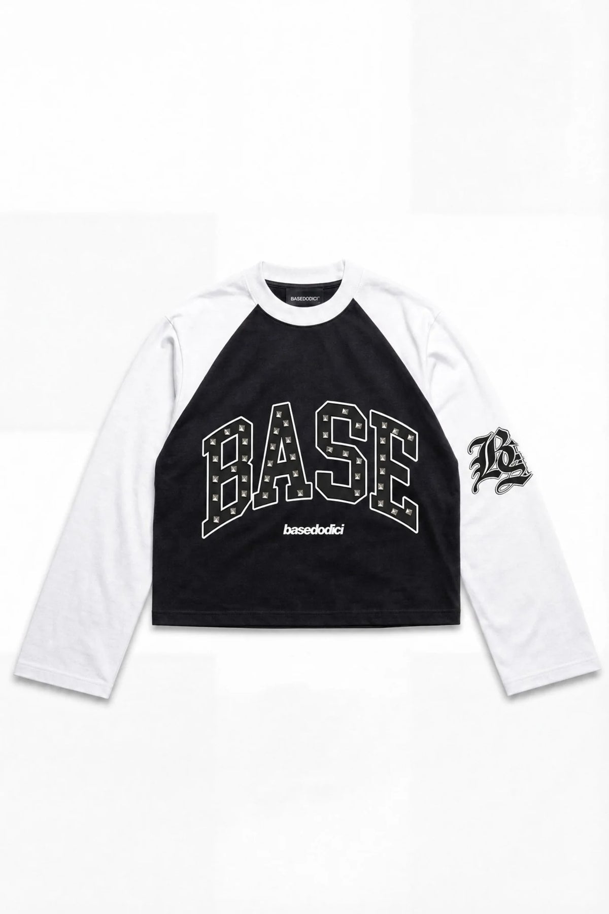 Basedodici Longsleeve White Black