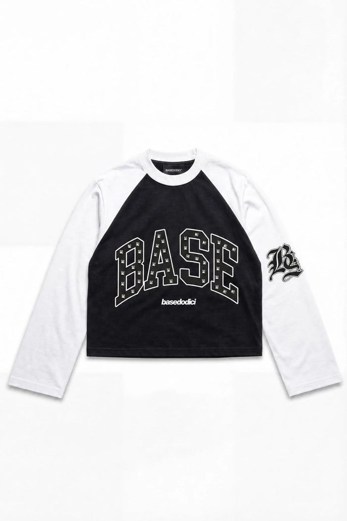Basedodici Longsleeve White Black