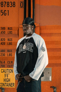 Basedodici Longsleeve White Black