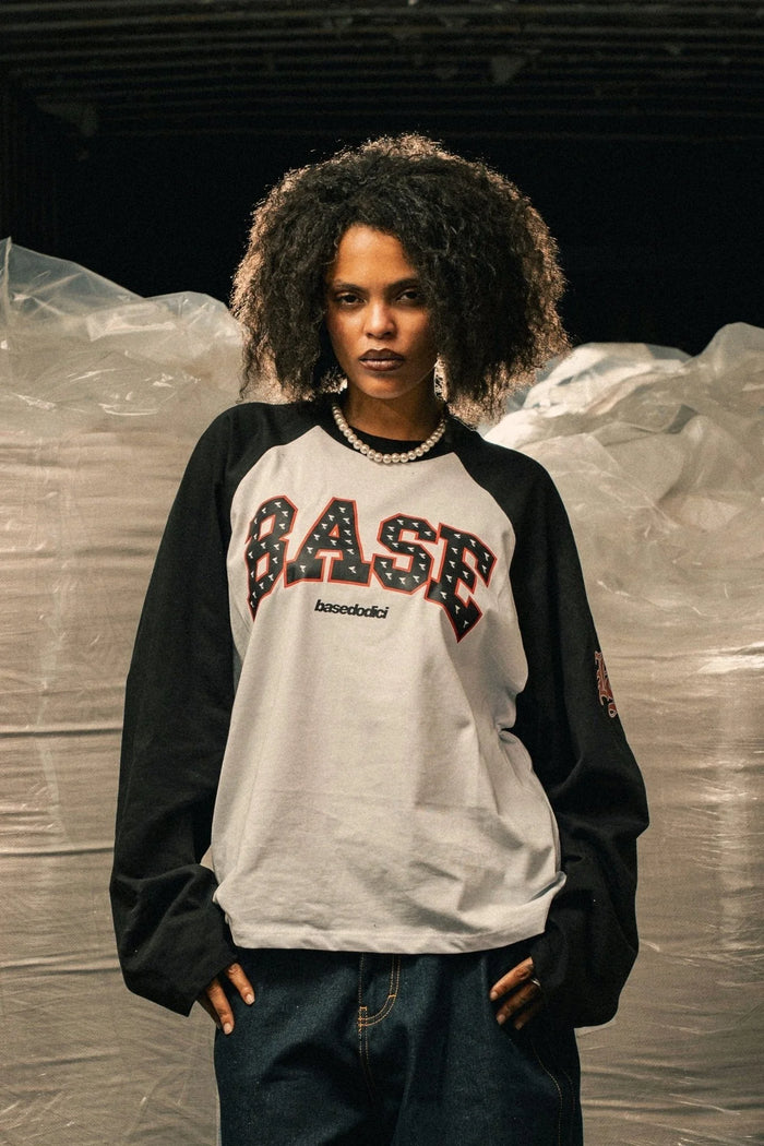 Basedodici Longsleeve Black White