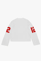 Rudeboy 12 Longsleeve White