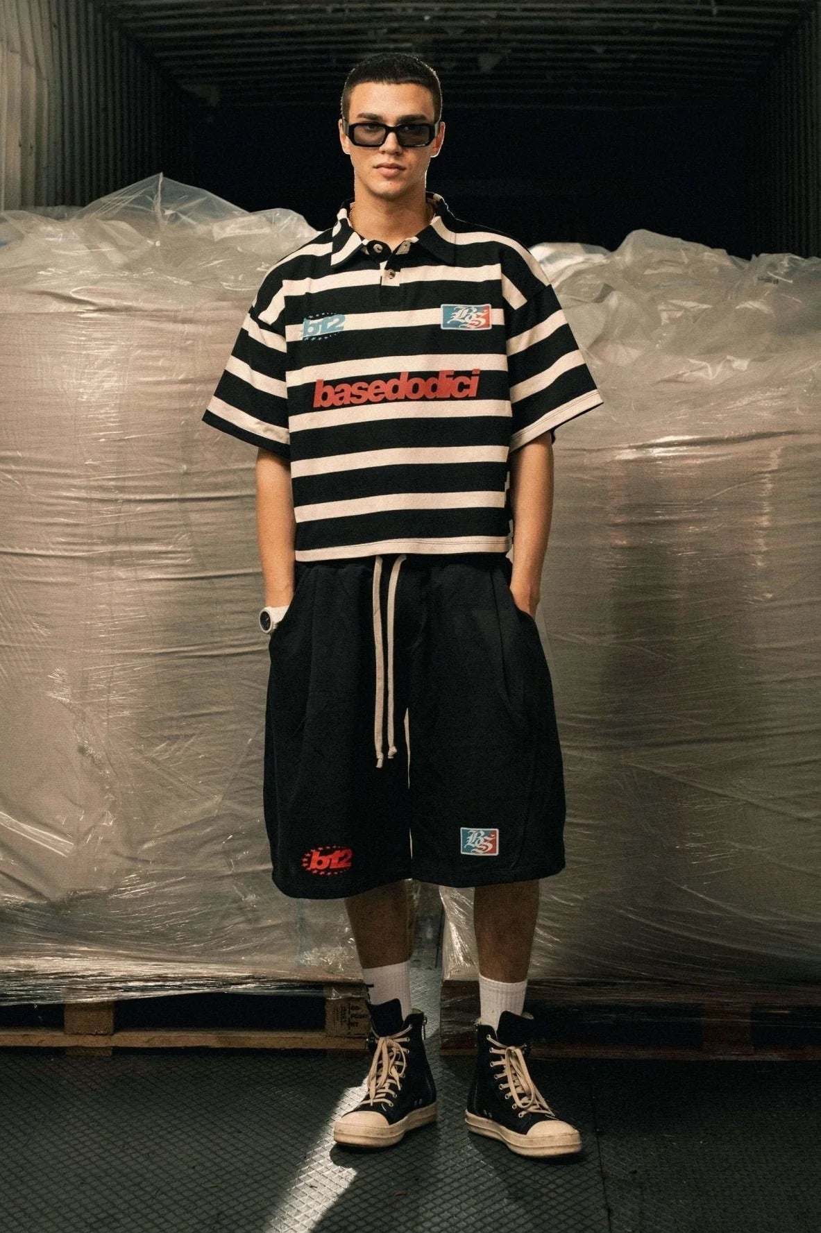 Hoodie Boxy Fit Red 