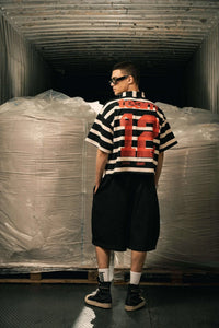 Hoodie Boxy Fit Red 