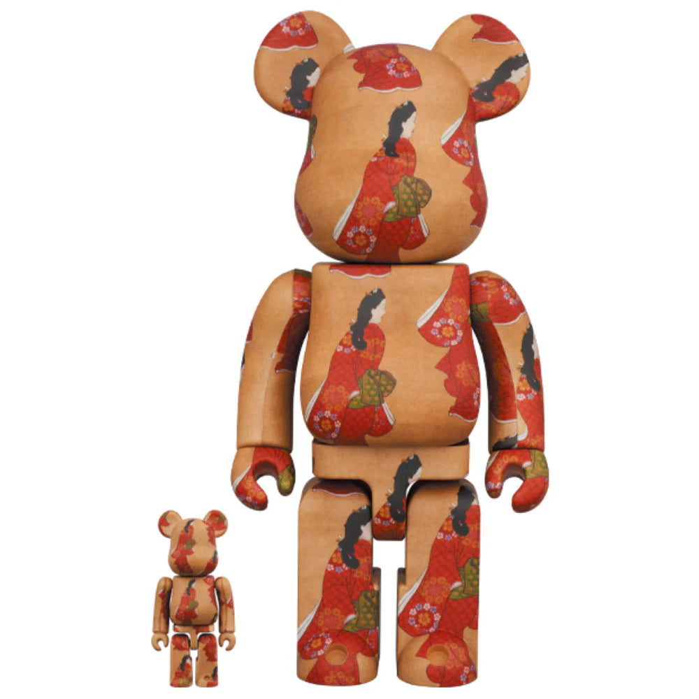 Bearbrick 100% 400% Hishikawa Moronobu Beauty Looking Back