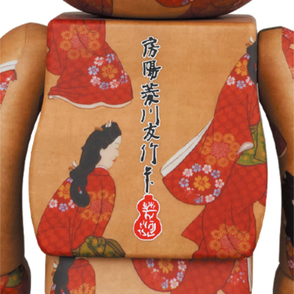 Bearbrick 100% 400% Hishikawa Moronobu Beauty Looking Back