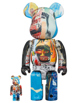 BEARBRICK 100% 400% JEAN-MICHEL BASQUIAT BWWT 3