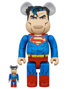 (PREORDER) BEARBRICK 100% 400% THE DARK KNIGHT RETURNS SUPERMAN