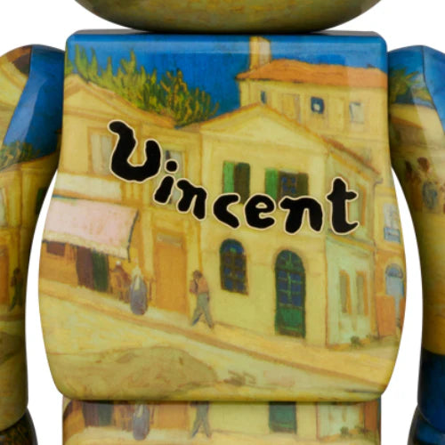 Bearbrick 1000% Van Gogh The Yellow House