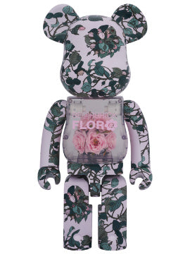 (PREORDER) BEARBRICK 1000% FLORA PINK ROSE