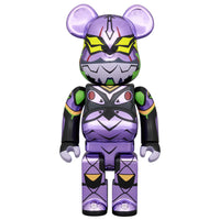 Bearbrick 100% 400% Evangelion Unit-13 Chrome