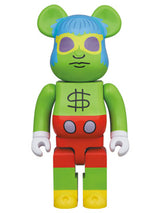 (PREORDER) BEARBRICK 400% + 100% JEAN-MICHEL BASQUIAT #10 