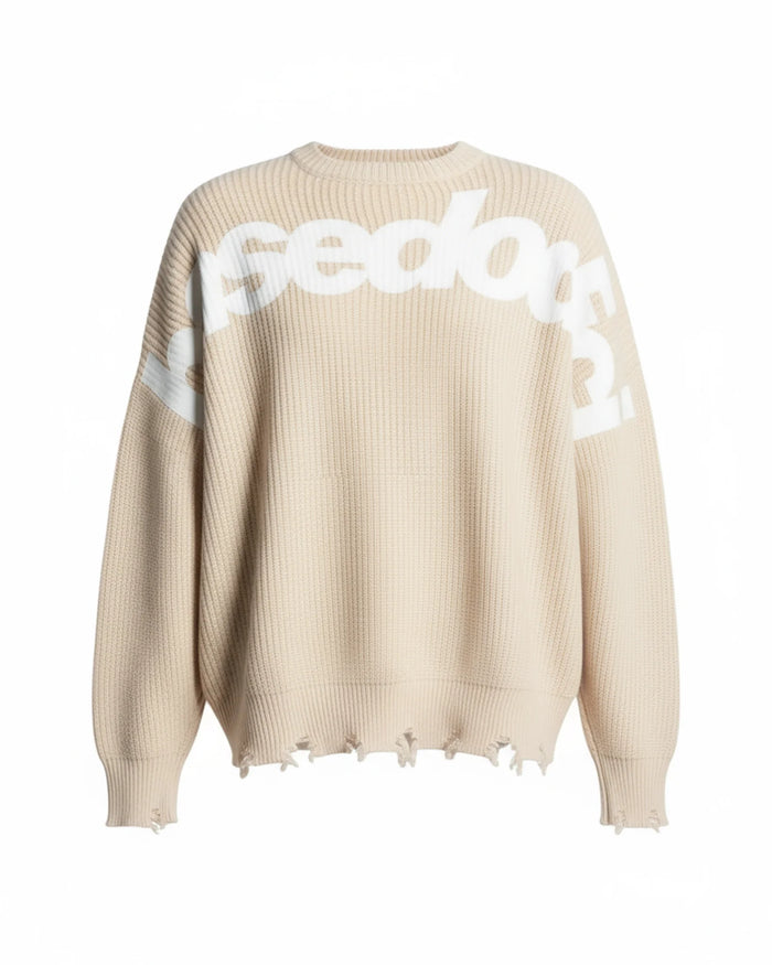 Basedodici Knitwear Big Back Logo